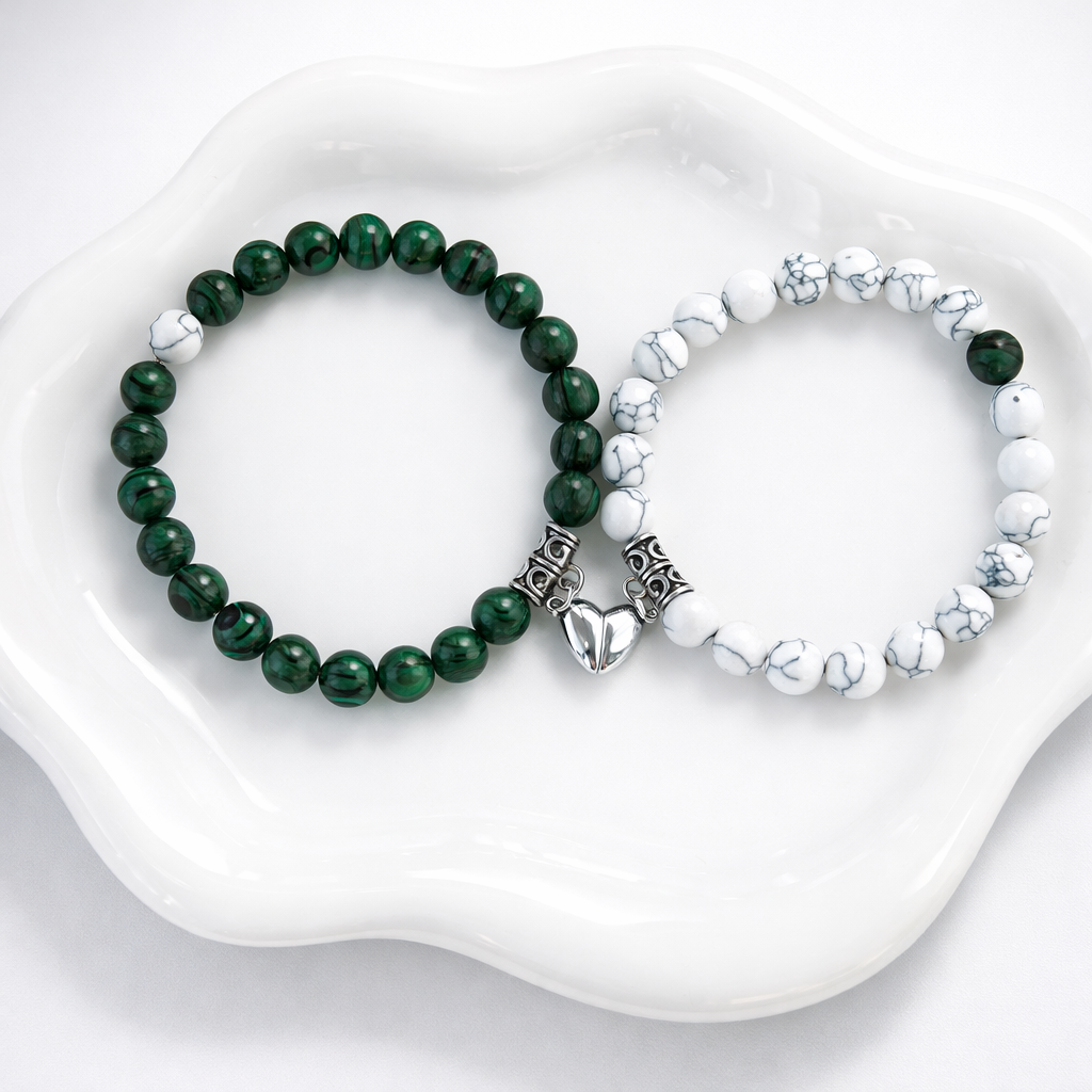 BRACELETS COUPLE EN PIERRE NATURELLE™
