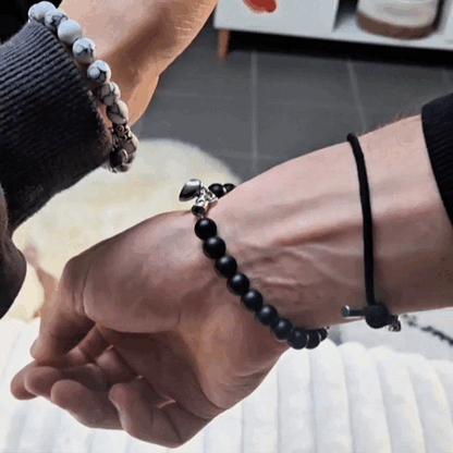 BRACELETS COUPLE EN PIERRE NATURELLE™