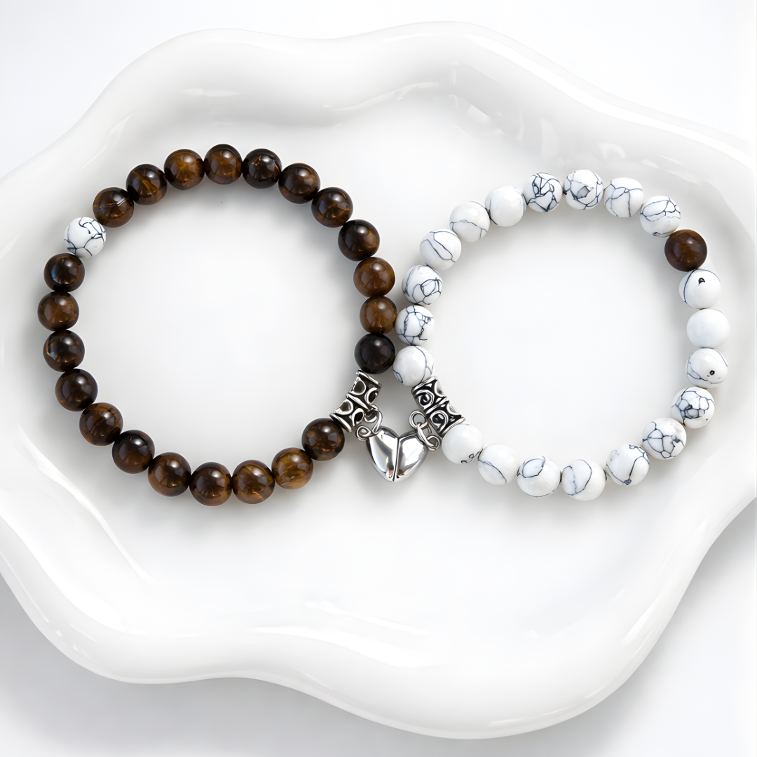 BRACELETS COUPLE EN PIERRE NATURELLE™