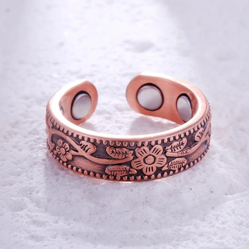 Bijou en Cuivre Magnétique Ajustable